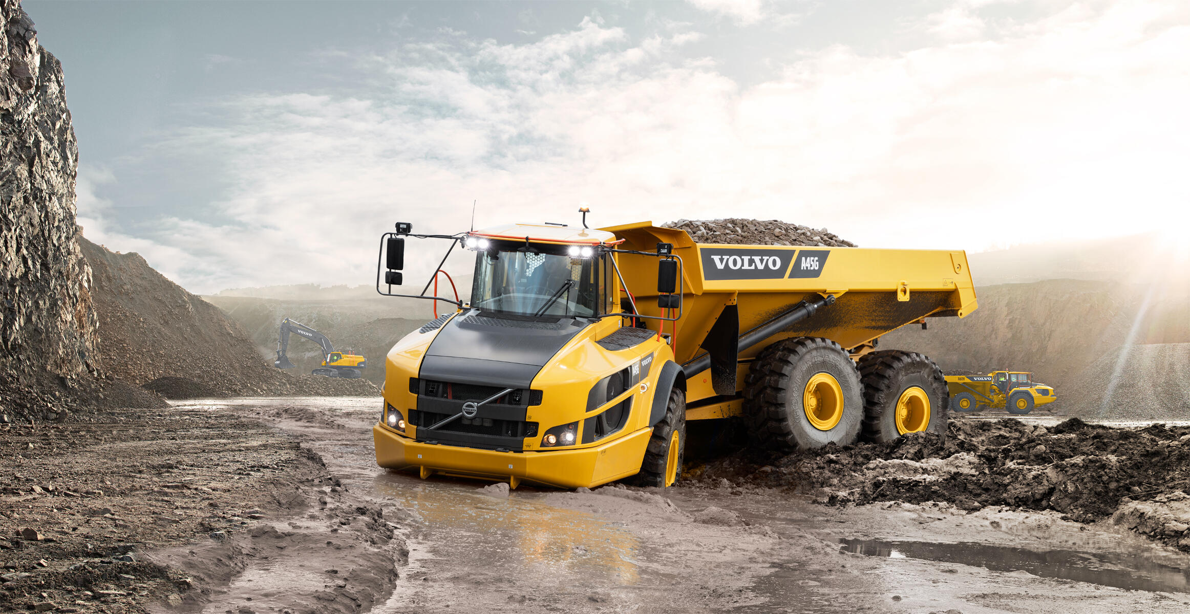 A45G | Сочлененные самосвалы | Обзор | Volvo Construction Equipment