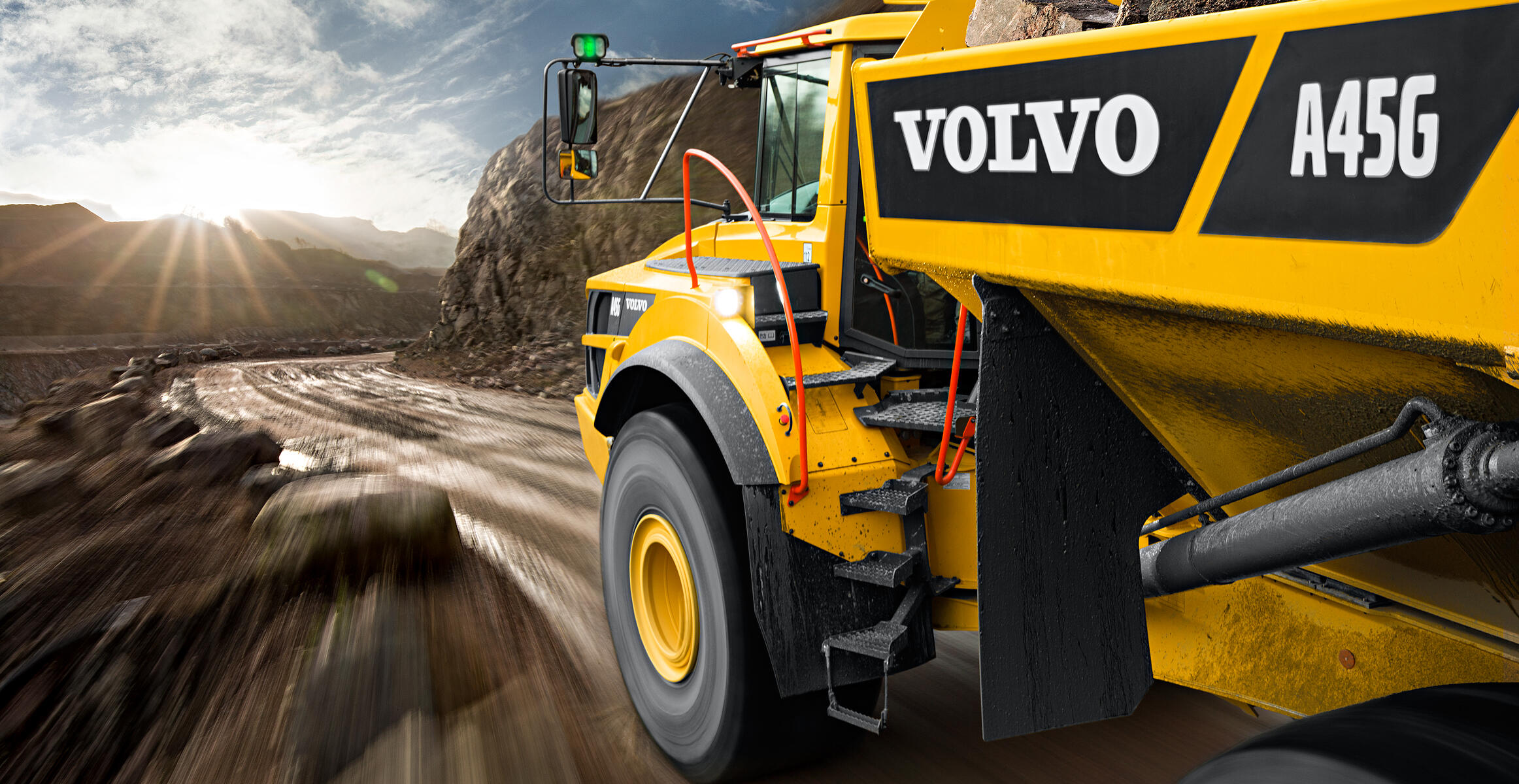 A45G | アーティキュレートダンプトラック | 概要 | Volvo Construction Equipment