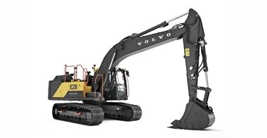 volvo crawler excavators  stage v
