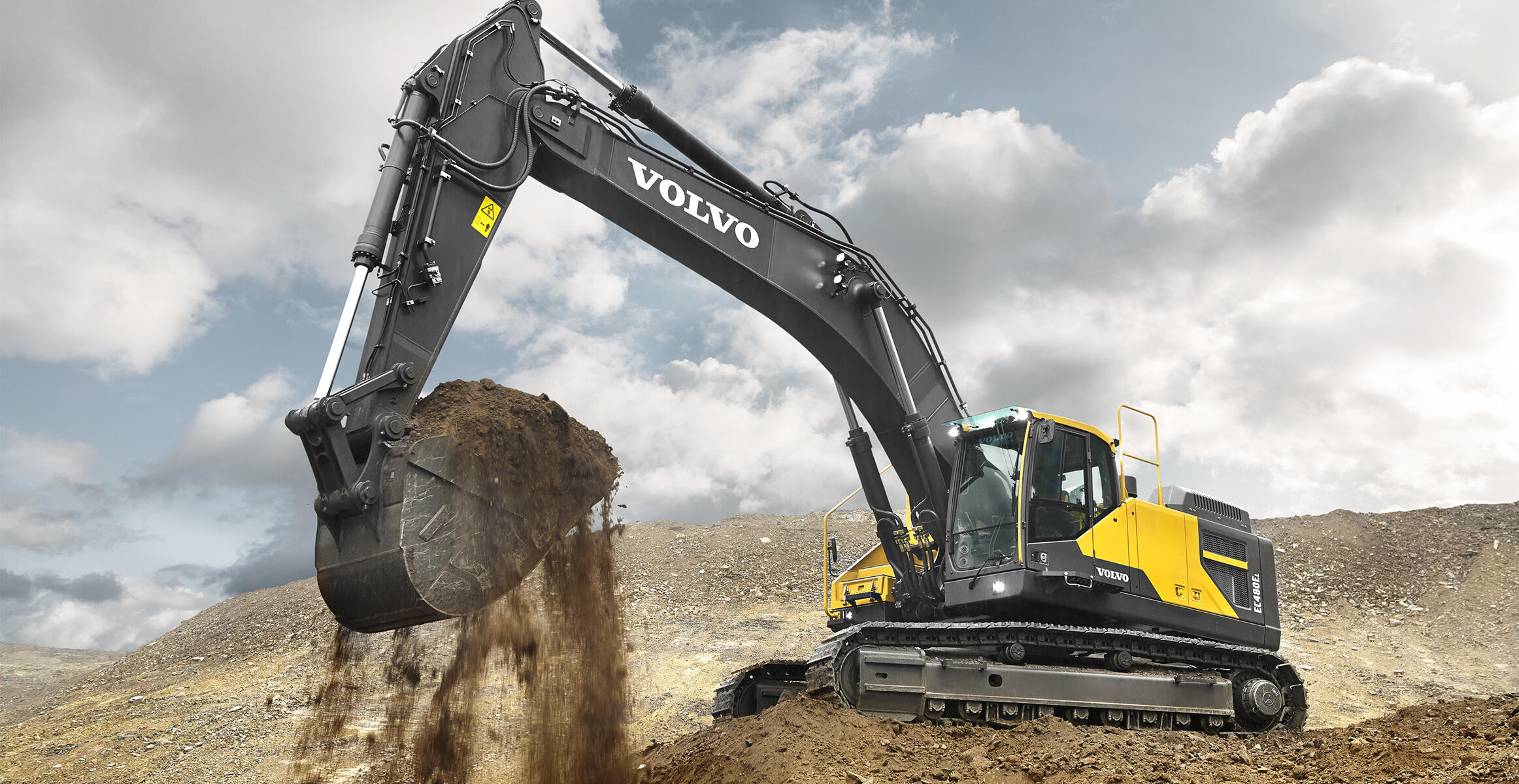 EC480E | Excavators | Overview | Volvo Construction Equipment