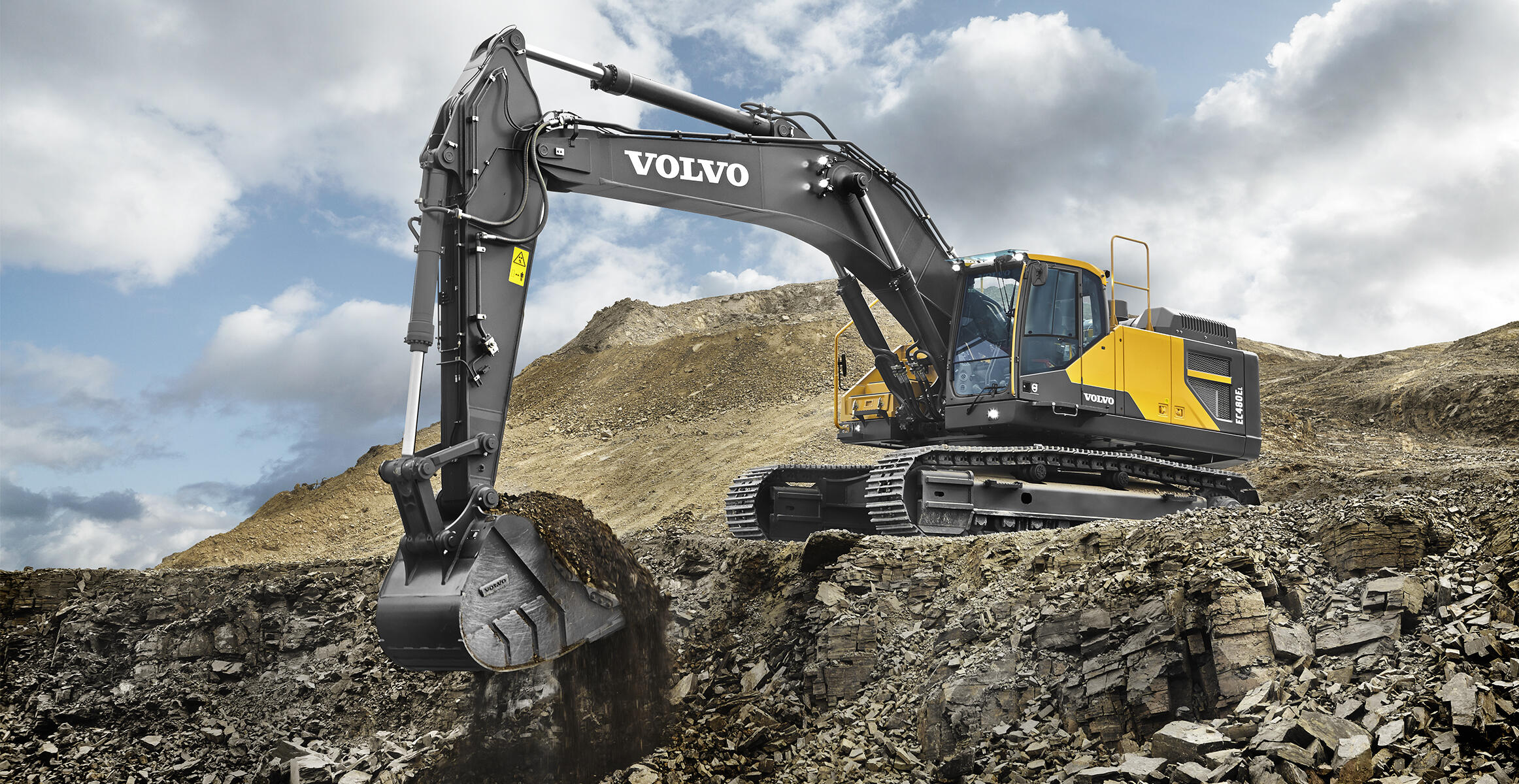 EC480E | Excavators | Overview | Volvo Construction Equipment