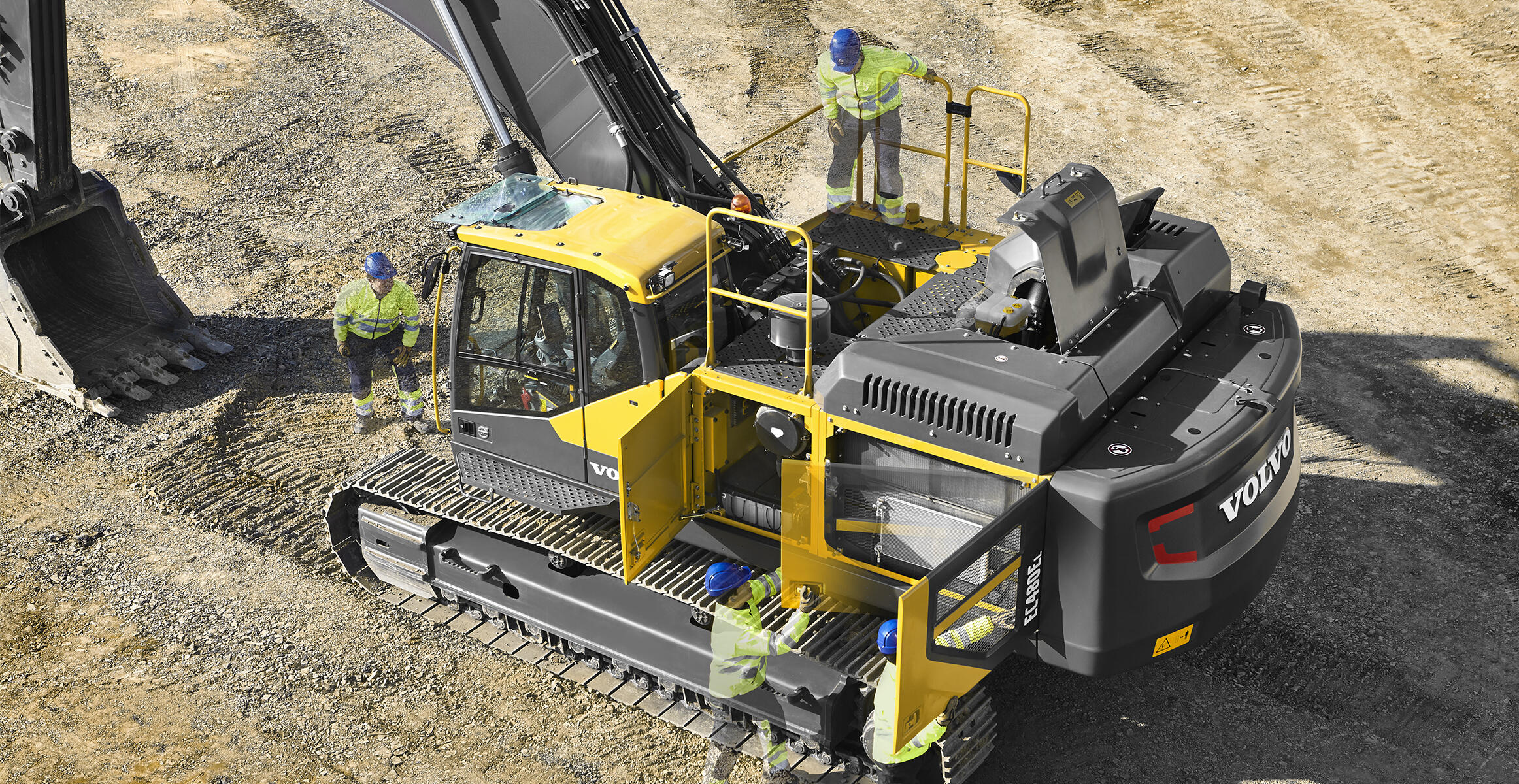 EC480E | Excavators | Overview | Volvo Construction Equipment