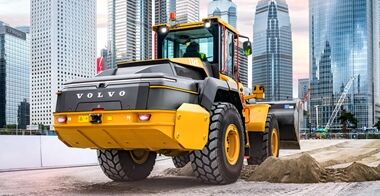 Low noise, high power 20-tonne electric wheel loader