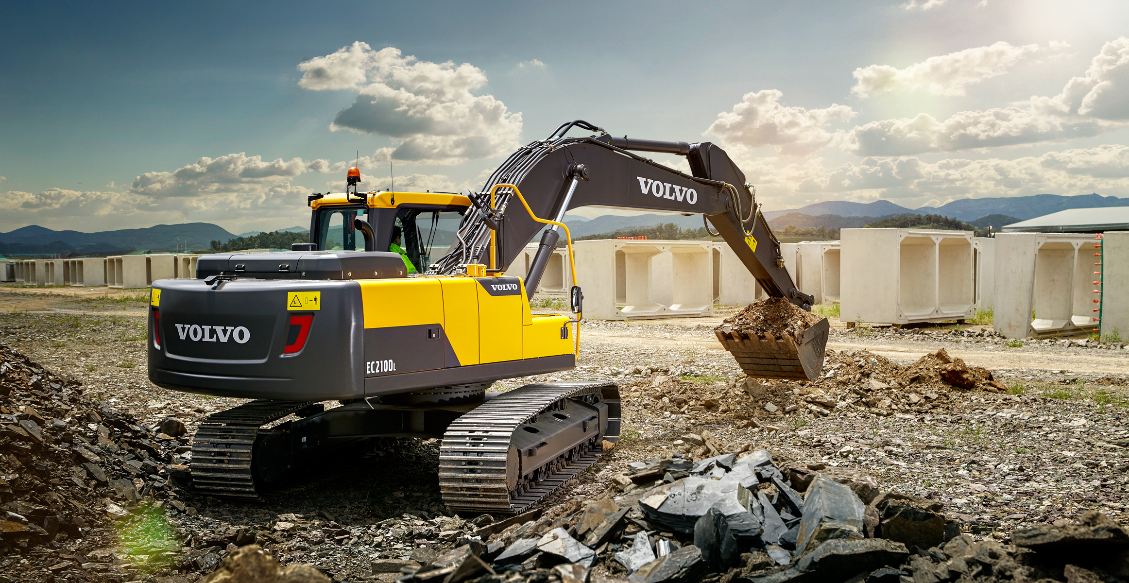 The New Volvo EC210D Is A Profitable Performance Machine