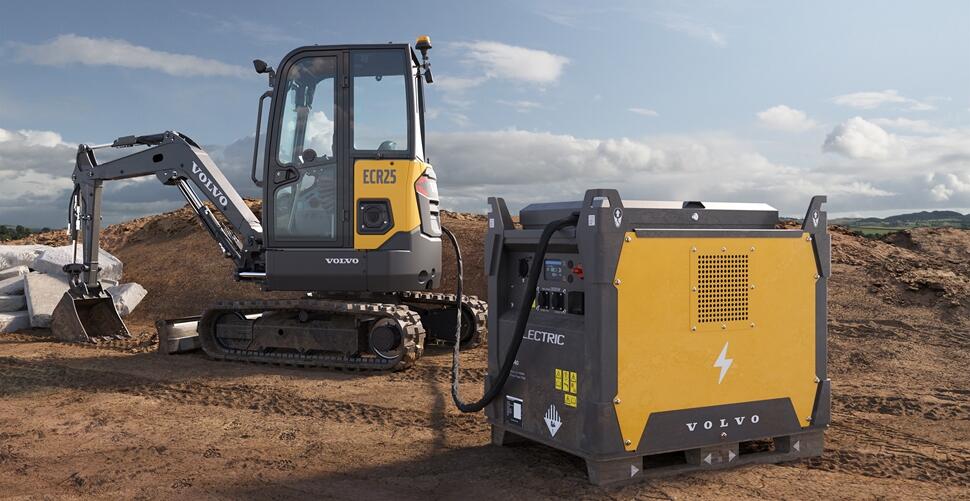 Volvo’s mobile power unit, PU40