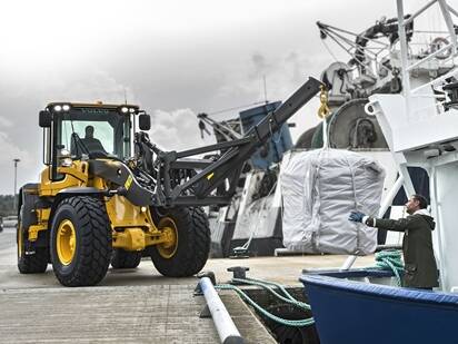 volvo attachment large loader