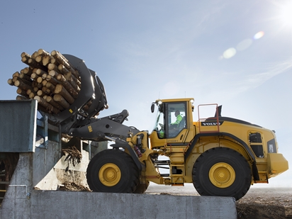 Volvo attachment loading shovel gr