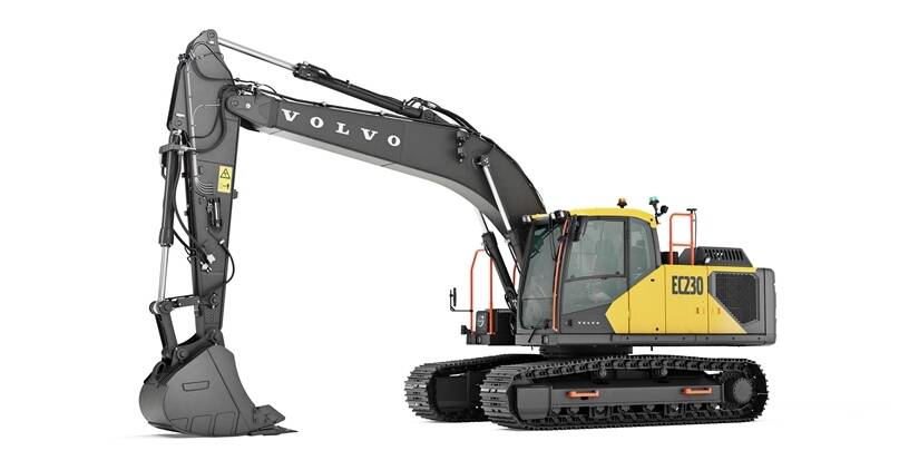 Volvo EC230 excavator